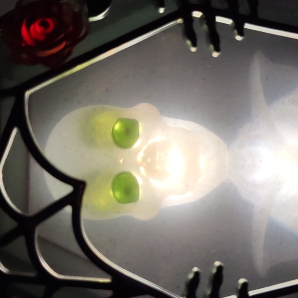 Skeleton Coffin Light Up Wallflower Plugin Bath & Body Works Halloween Decor - Picture 12 of 16